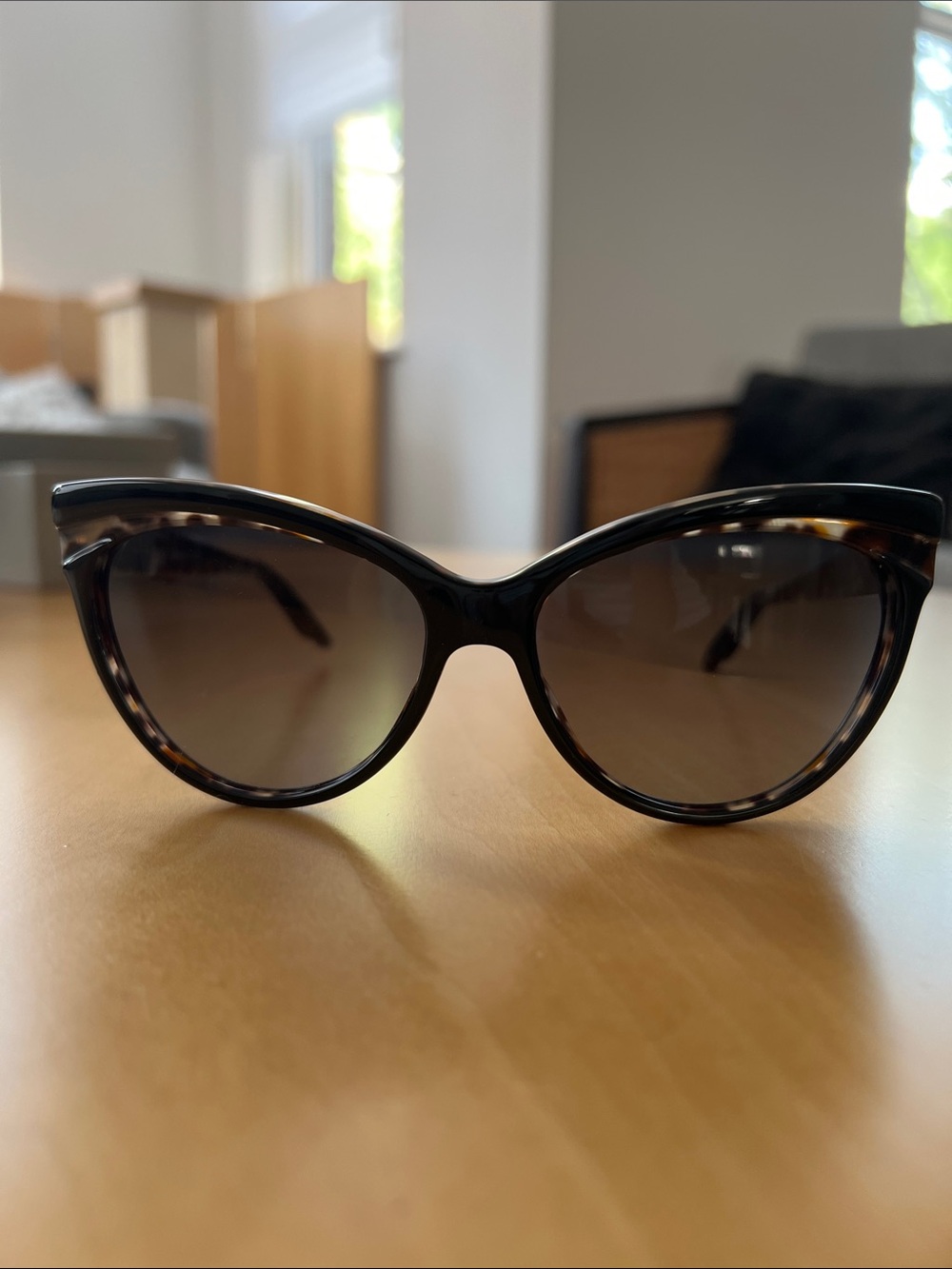 Christian Dior Women’s Oversized Tortoiseshell Sunglasses - Cats Eye
